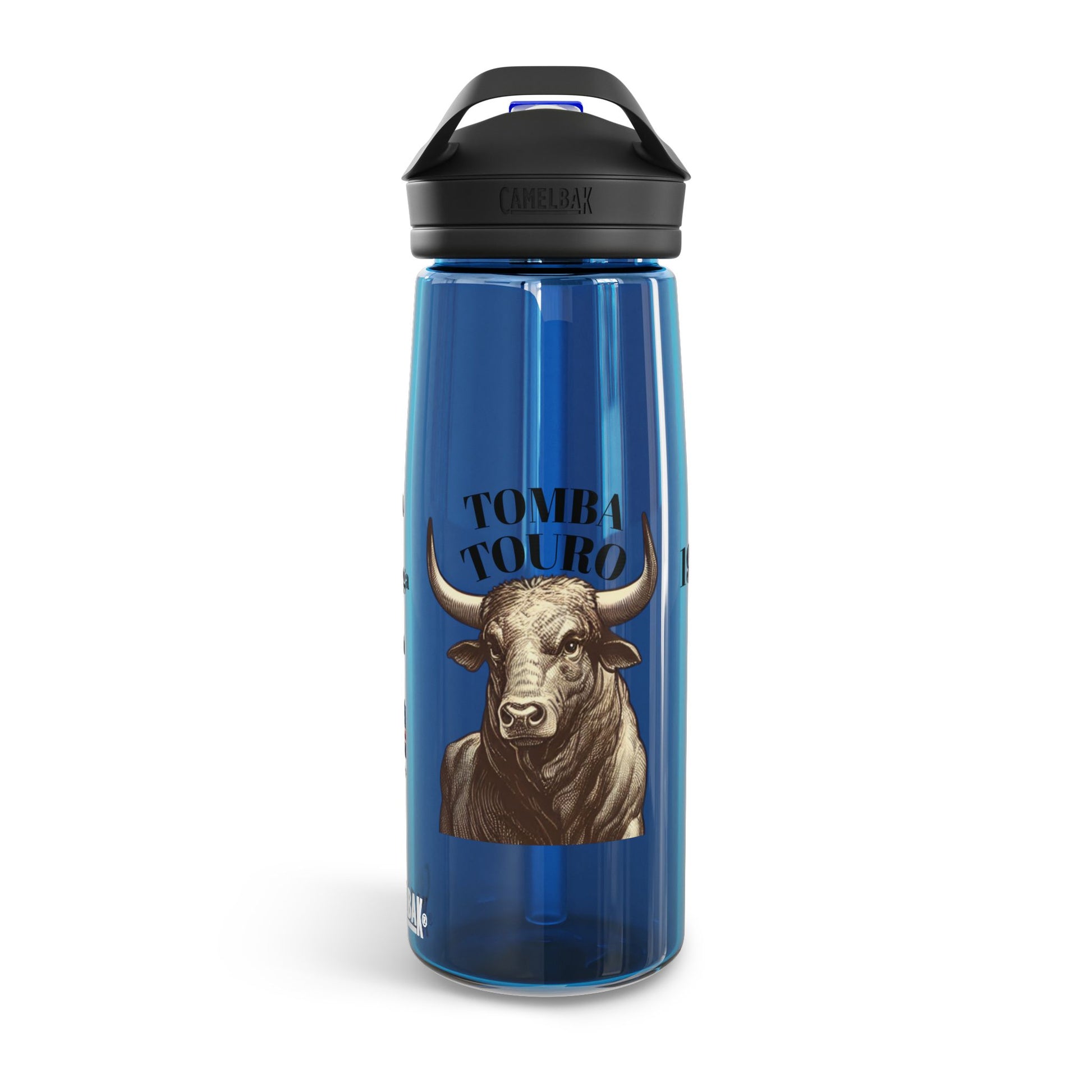 CamelBak Eddy Water Bottle - Tomba Touro Design | Unique Travel Mug, Personalized Water Bottle, Gift for Herdsmen, Outdoor Adventure