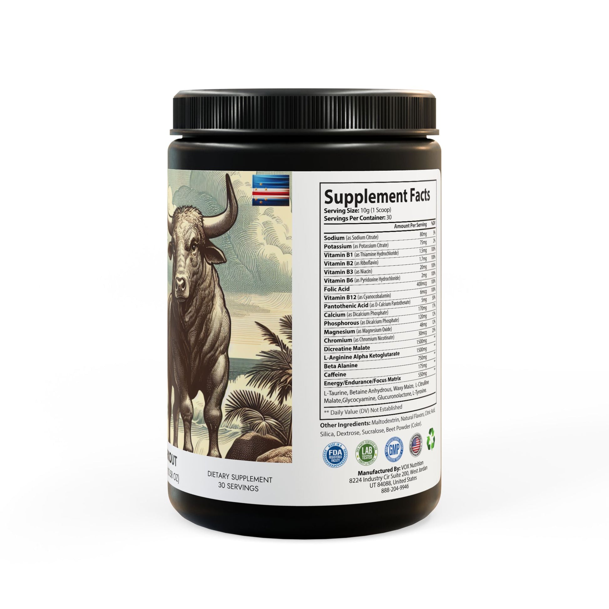 Pre-Workout Supplement, Watermelon (300g, 10.58oz)