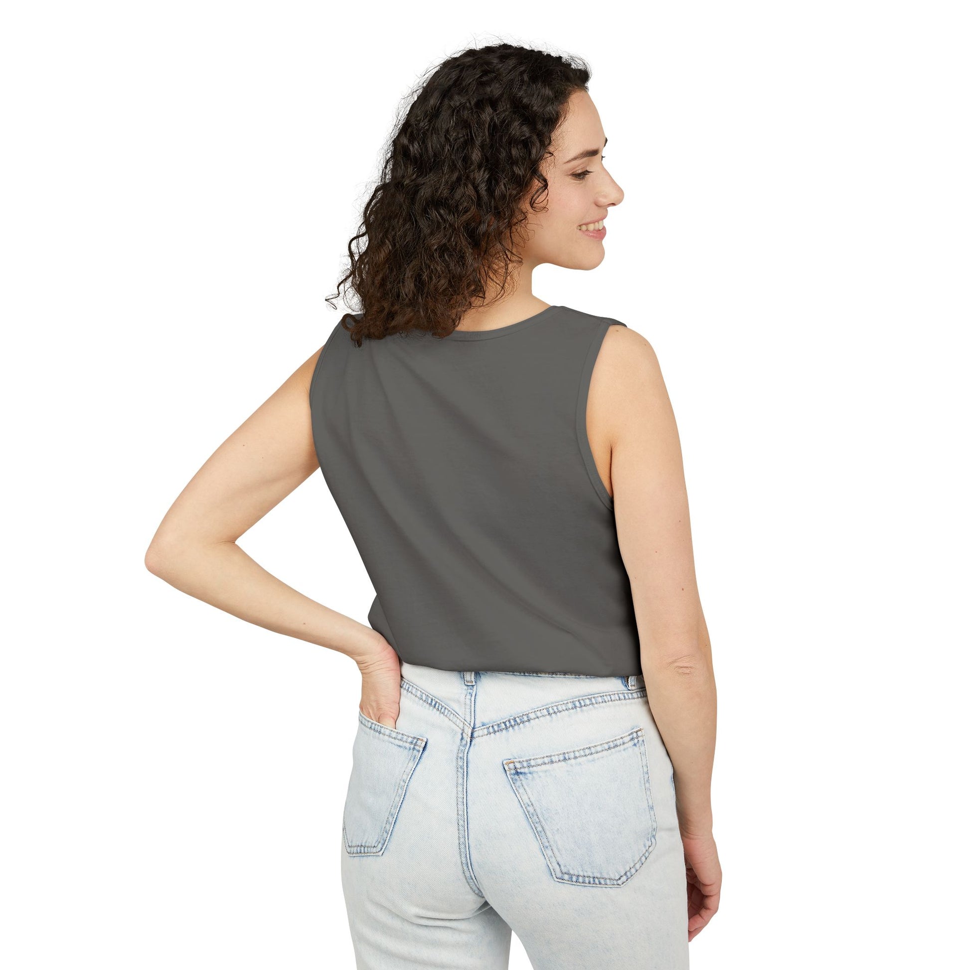 Unisex Graphic Tank Top - Tomba Touro, Casual Wear, Summer Outfit, Gift for Animal Lovers, Fitness Apparel, Festival Wear