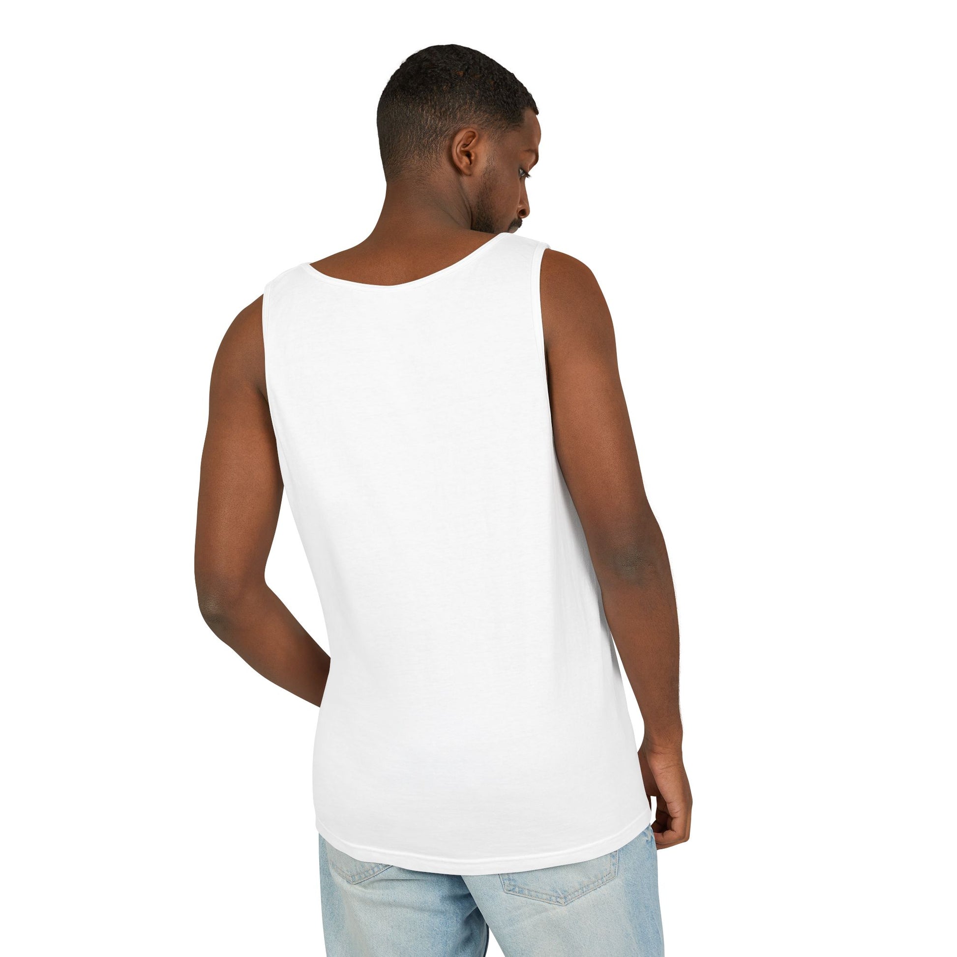 Unisex Graphic Tank Top - Tomba Touro, Casual Wear, Summer Outfit, Gift for Animal Lovers, Fitness Apparel, Festival Wear